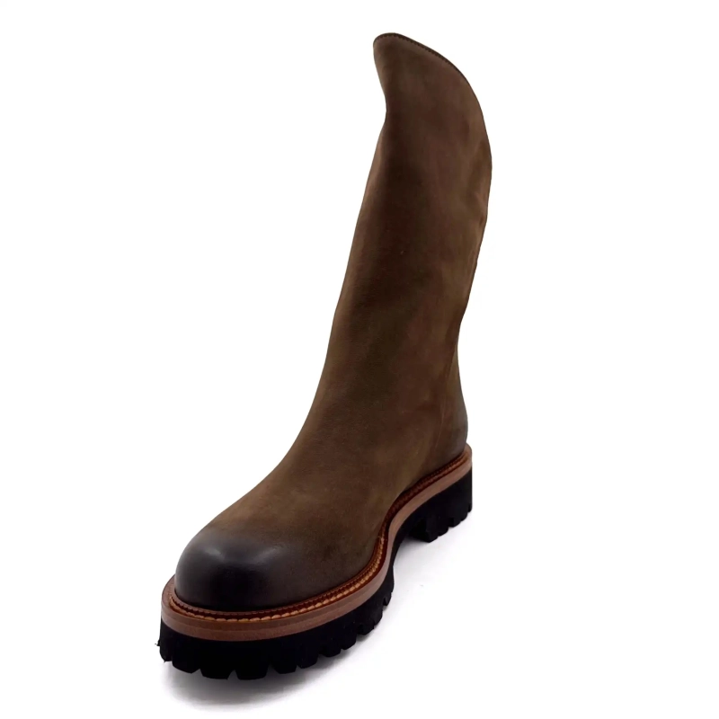 Ivoire 3270 Carrie 20 Pelle Lavata Fango Ivoire Chaussures