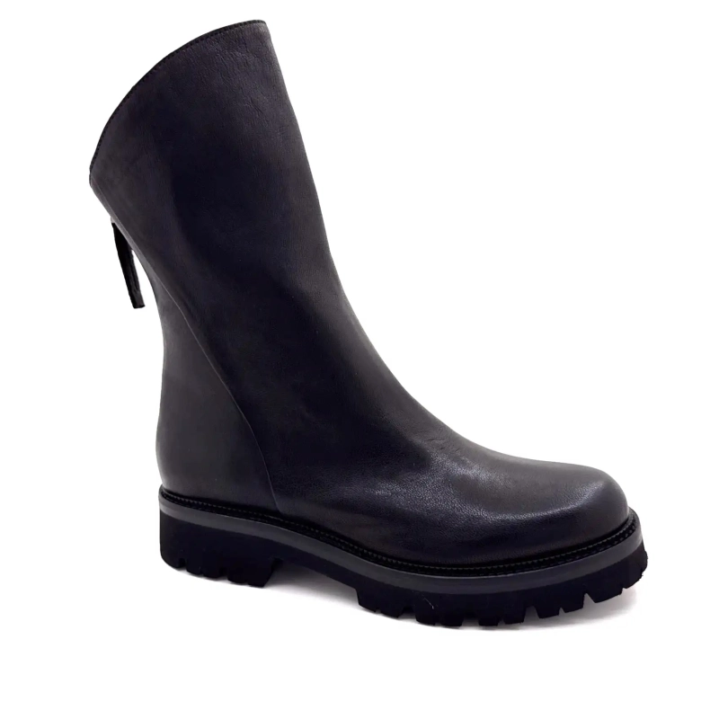 Ivoire 3270 Carrie 20 Sort Læder Ivoire Chaussures