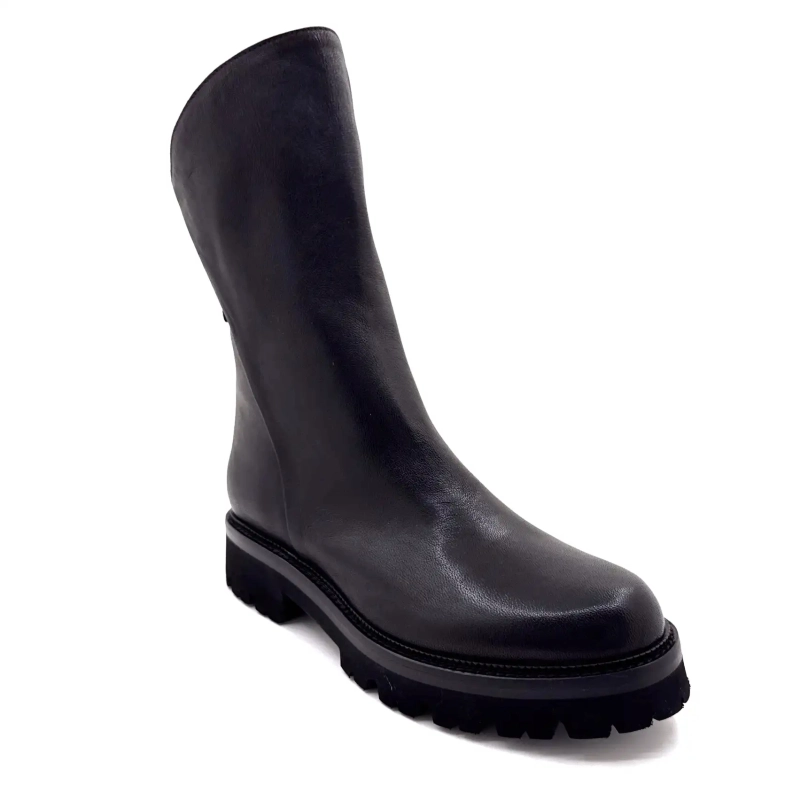 Botas Ivoire 3270 Carrie 20 em couro preto Ivoire Chaussures