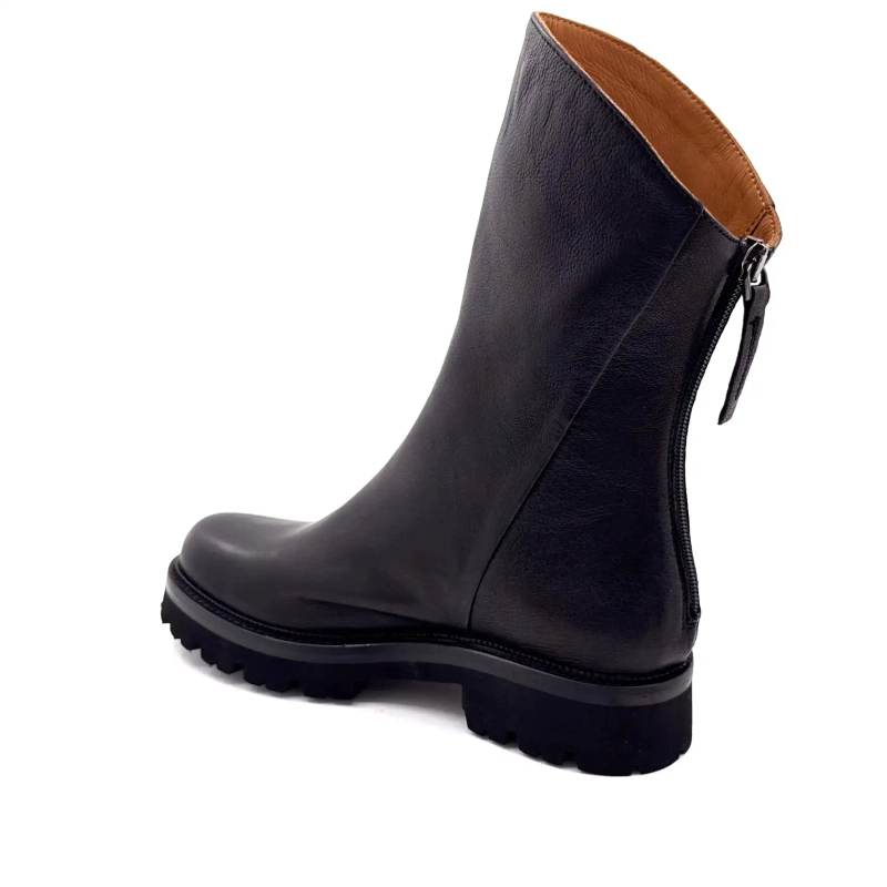 Ivoire 3270 Carrie 20 Sort Læder Ivoire Chaussures