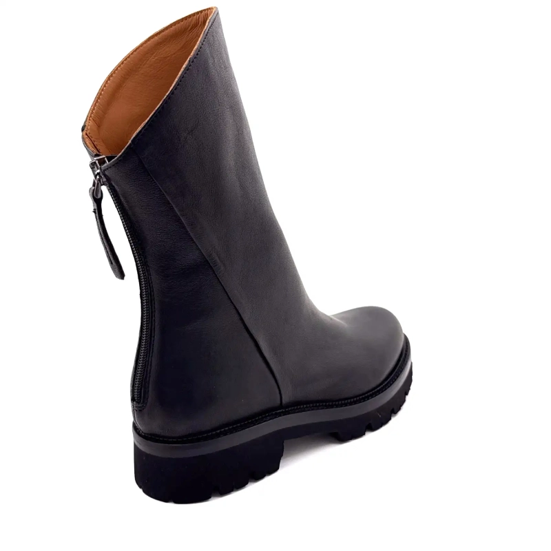 Botas Ivoire 3270 Carrie 20 em couro preto Ivoire Chaussures