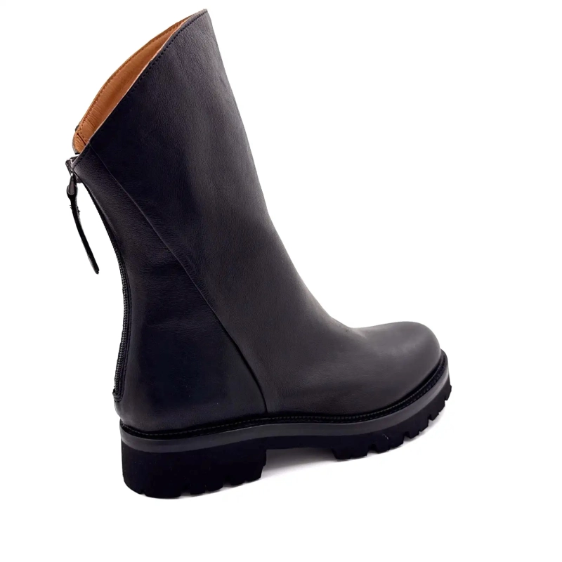 Ivoire boots 3270 Carrie 20 Black leather Ivoire Chaussures