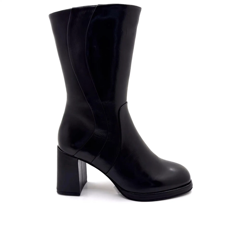 Regarde Le Ciel Analisa 12 Cuero Negro Ivoire Chaussures