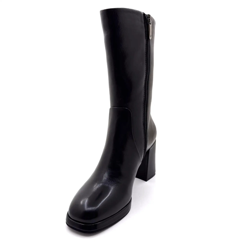 Regarde Le Ciel Analisa 12 Μαύρο Δερμάτινο Ivoire Chaussures