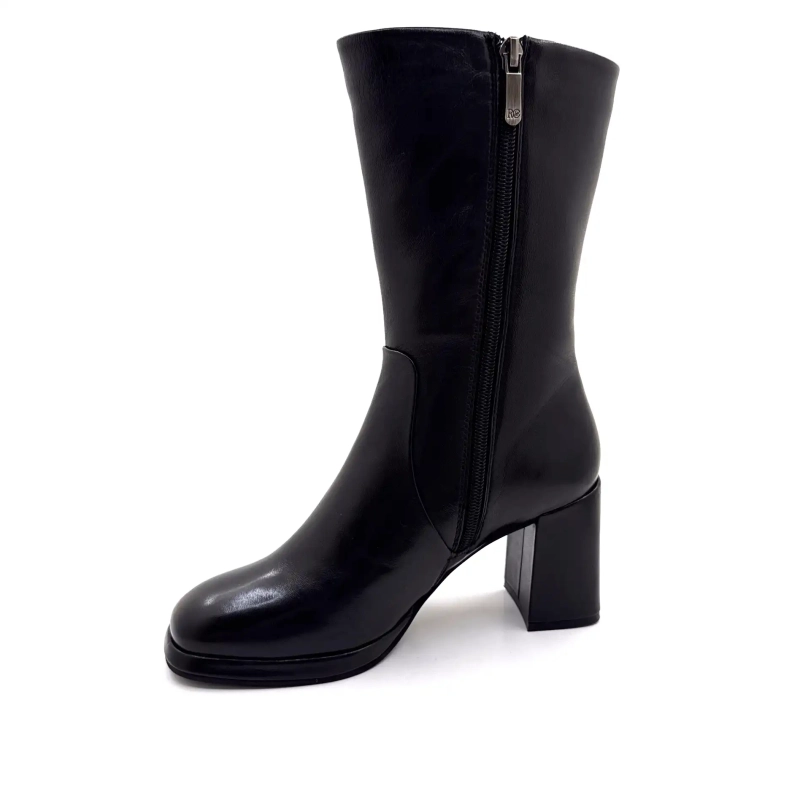 Regarde Le Ciel Analisa 12 fekete bőr Ivoire Chaussures