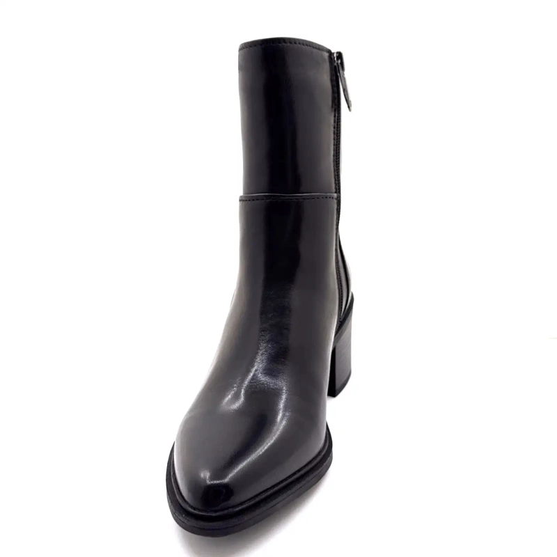 Regarde Le Ciel Elettra 03 Cuir Noir Ivoire Chaussures