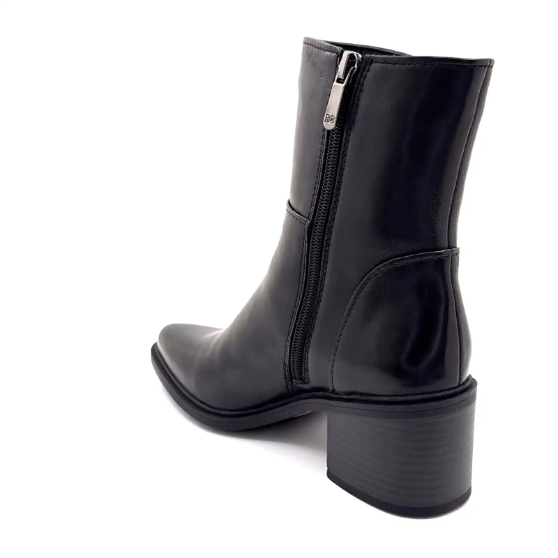 Regarde Le Ciel Elettra 03 Cuir Noir Ivoire Chaussures