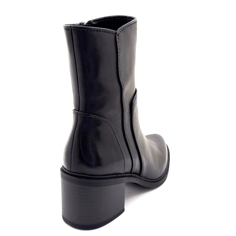 Regarde Le Ciel Elettra 03 Cuir Noir Ivoire Chaussures