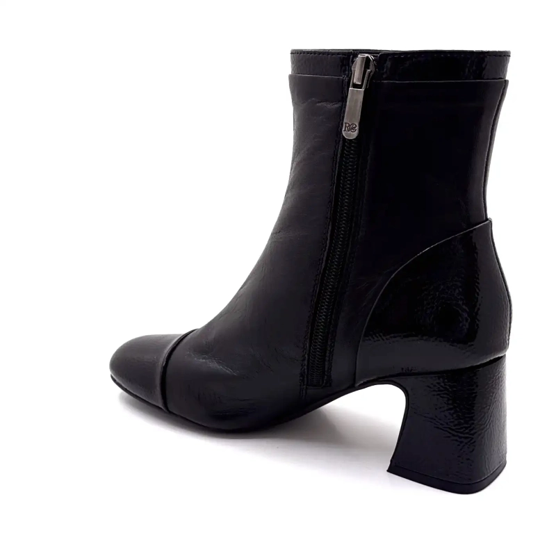 Guarda Sky Mya 01 Black Leather Ivoire Chaussures