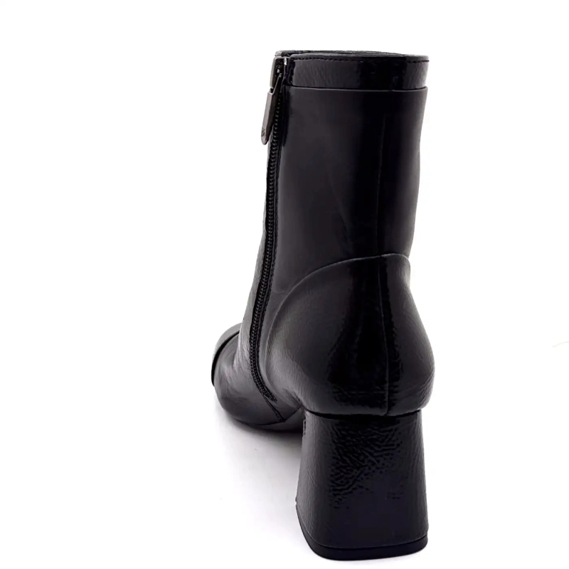 Mira el cielo Mya 01 Cuero Negro Ivoire Chaussures