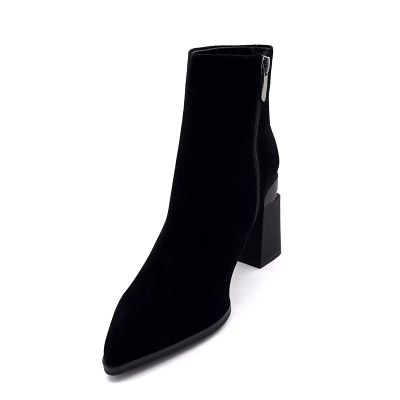 Metamorfosis Valodroma Suede Negru Ivoire Chaussures