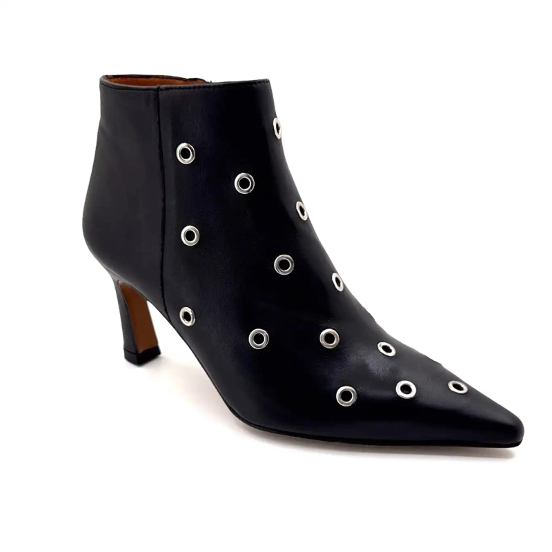 Angel Alarcon 25558 fekete bőr Ivoire Chaussures