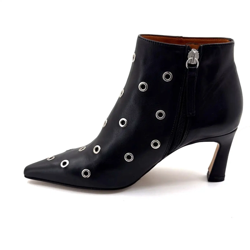 Angel Alarcon 25558 fekete bőr Ivoire Chaussures