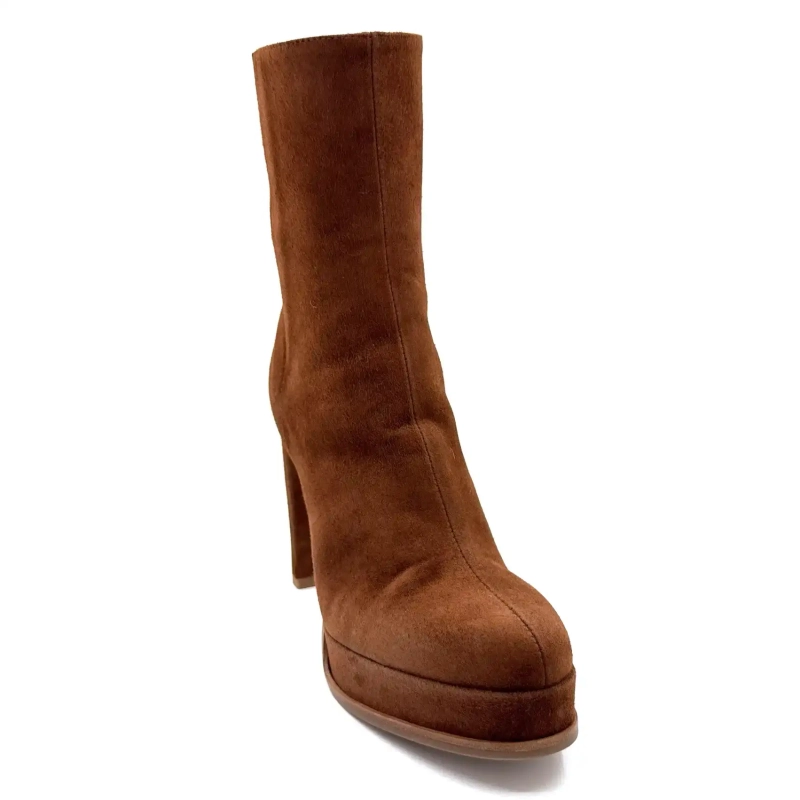 Chocolate Chantal 2817-326 Daim Ivoire Chaussures