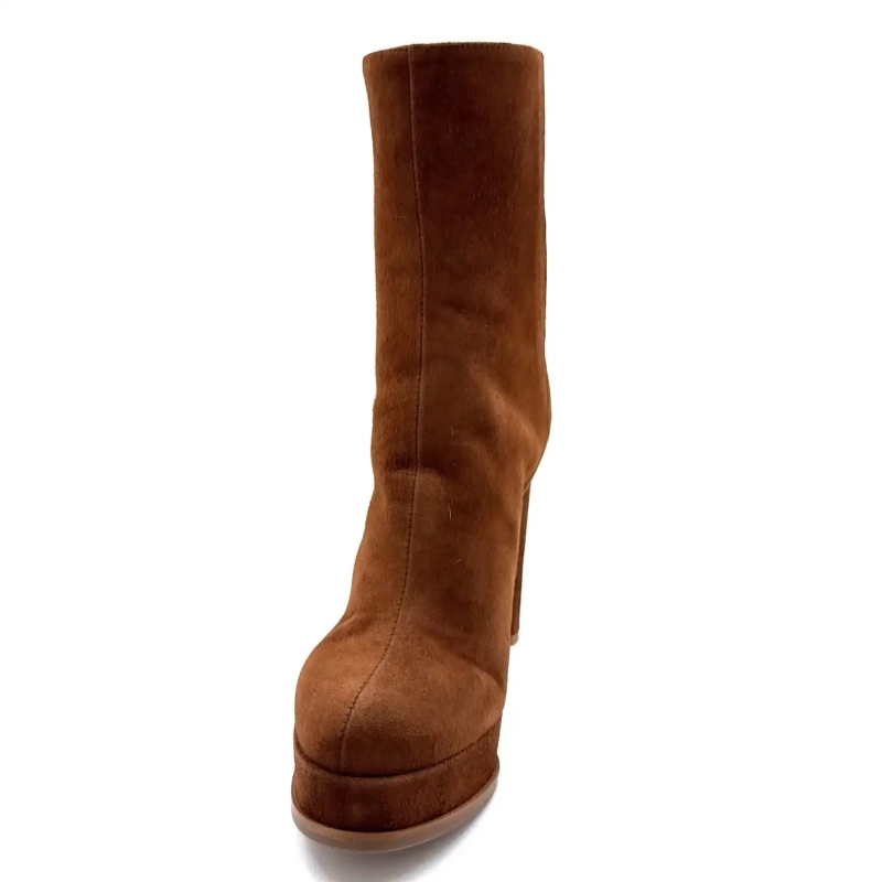 Chantal 2817-326 Ciocolată Daim Ivoire Chaussures