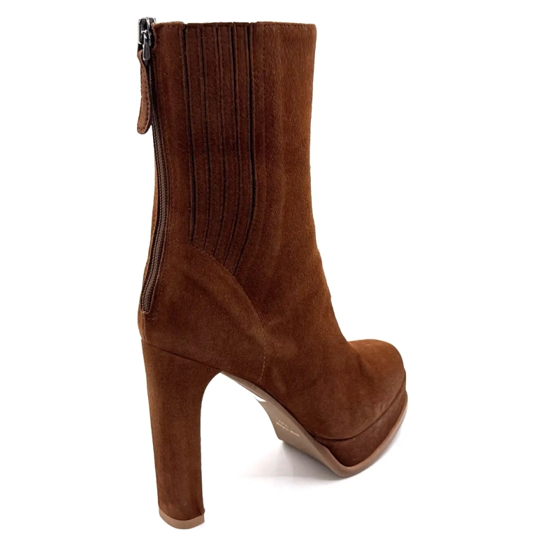 Chantal 2817-326 Daim Chokolade Ivoire Chaussures