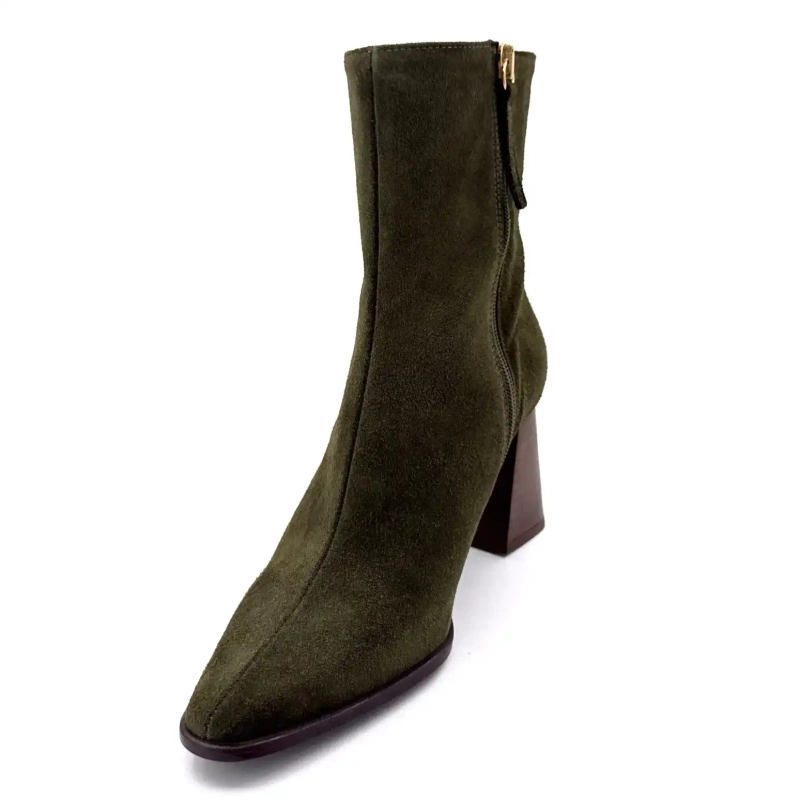 Angel Alarcon 25572 Suede Thyme Ivoire Chaussures