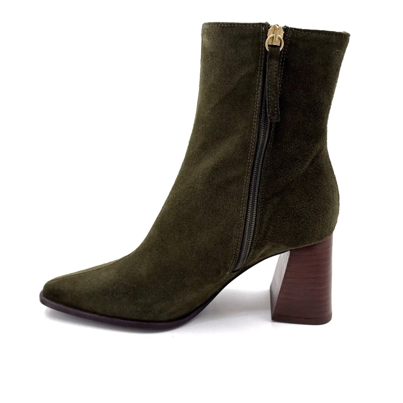 Angel Alarcon 25572 Zamsz Tymianek Ivoire Chaussures