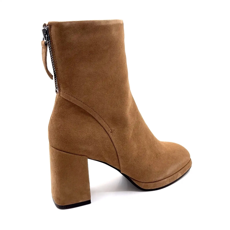 Regarde Le Ciel Analisa 02 Daim Fango Ivoire Chaussures