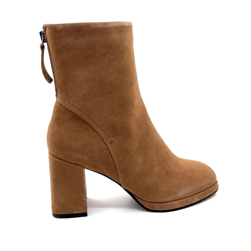 Regarde Le Ciel Analisa 02 Daim Fango Ivoire Chaussures