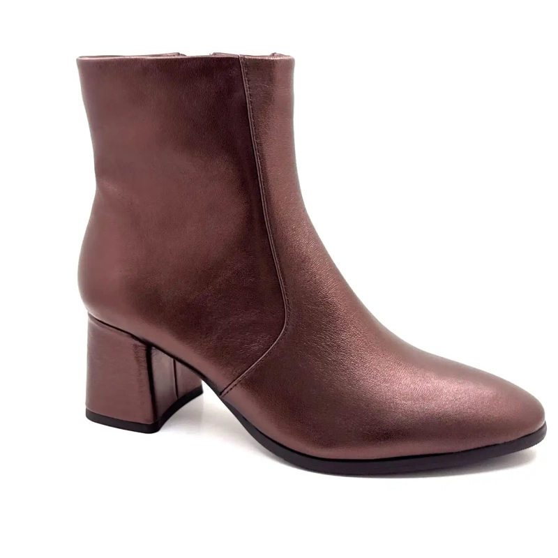 Regarde Le Ciel Millie-01 Bronze Leather Ebano Ivoire Chaussures