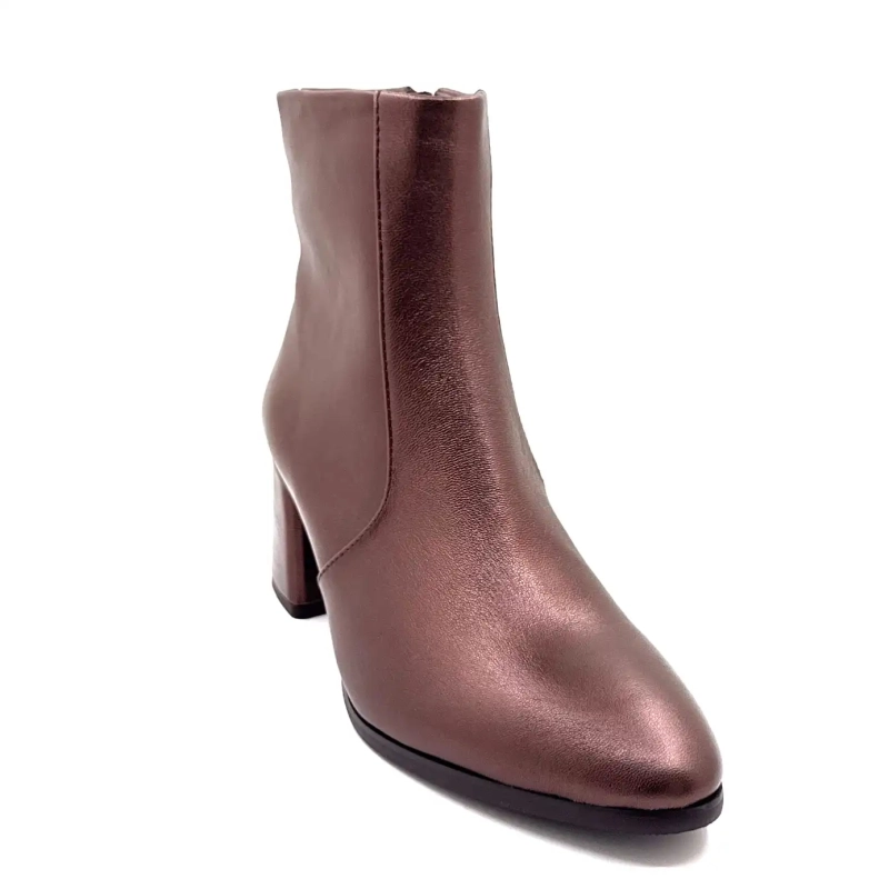 Regarde Le Ciel Millie-01 Cuir Bronze Ebano Ivoire Chaussures