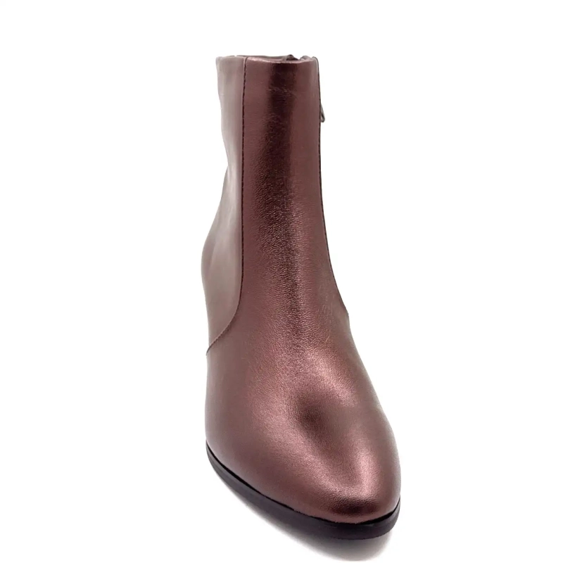 Regarde Le Ciel Millie-01 Brons Läder Ebano Ivoire Chaussures