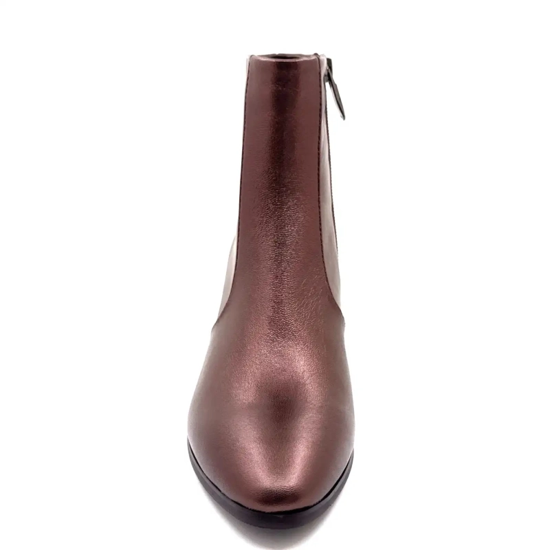 Regarde Le Ciel Millie-01 bronz bőr ebano cipőt Ivoire Chaussures