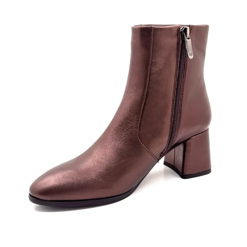 Regarde Le Ciel Millie-01 Bronce Cuero Ebano Ivoire Chaussures