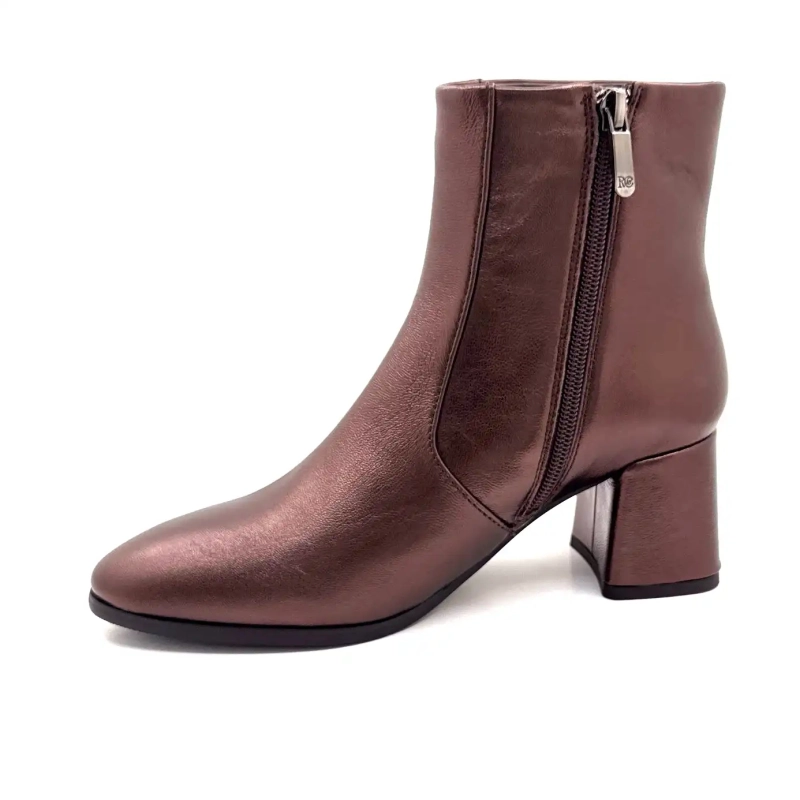Regarde Le Ciel Millie-01 Cuir Bronze Ebano Ivoire Chaussures