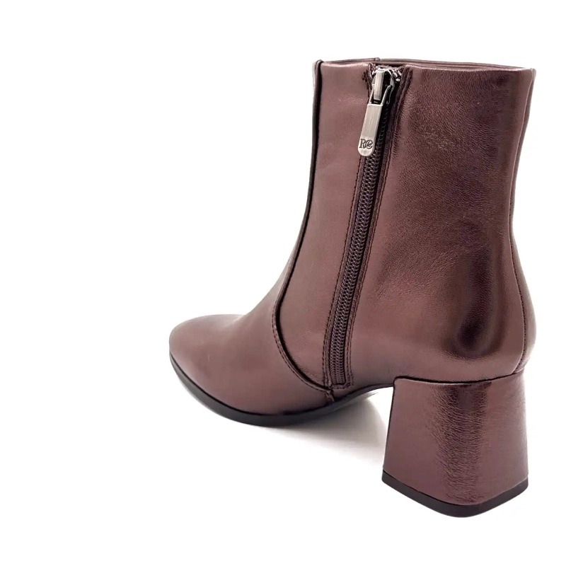 Regarde Le Ciel Millie-01 Bronze Læder Ebano Ivoire Chaussures