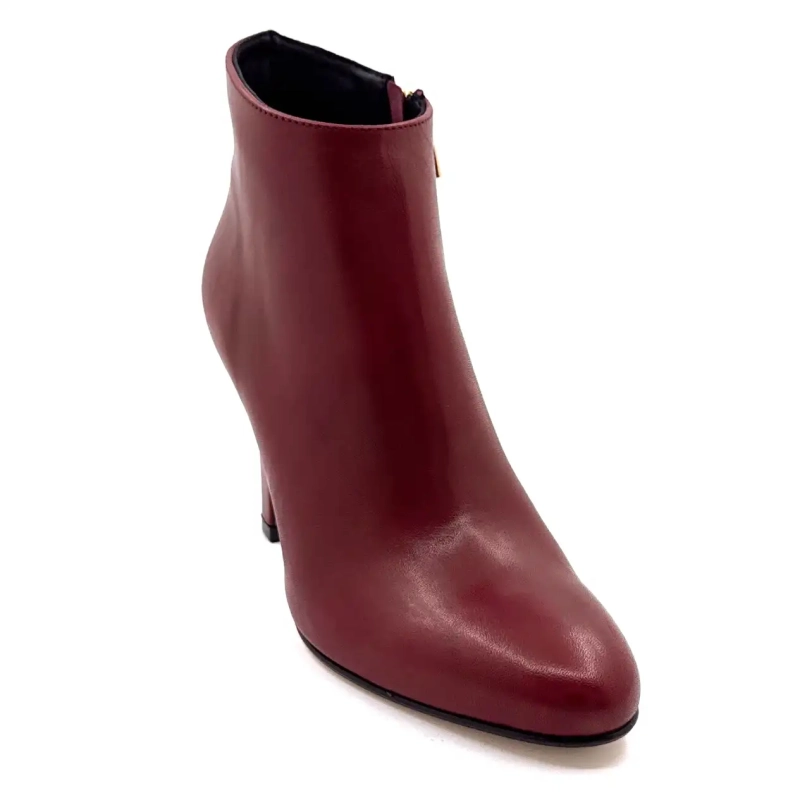 Ivoire Elise Bordeaux Leer Ivoire Chaussures