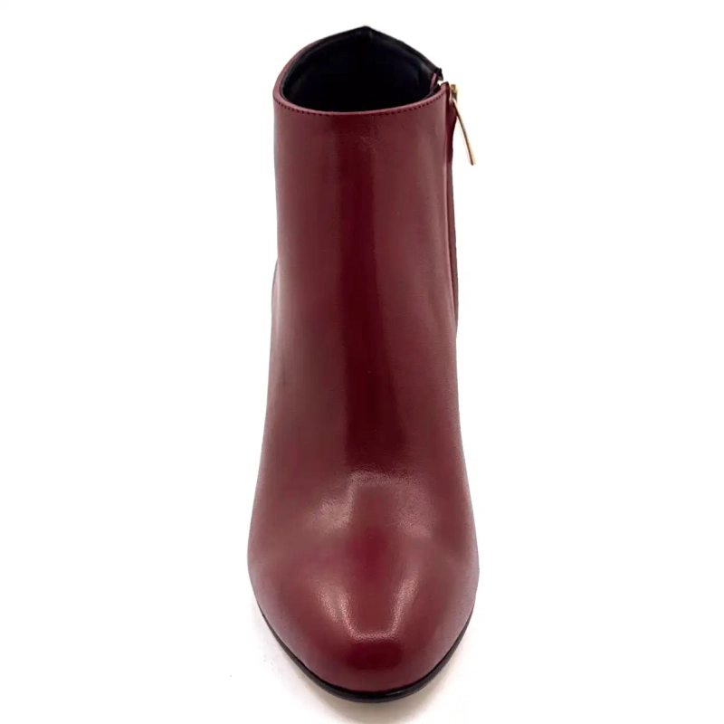 Ivoire Elise Cuir Bordeaux Ivoire Chaussures