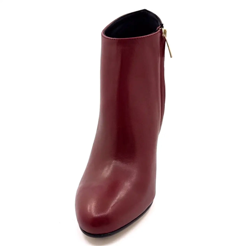 Ivoire Elise Bordeaux Leer Ivoire Chaussures