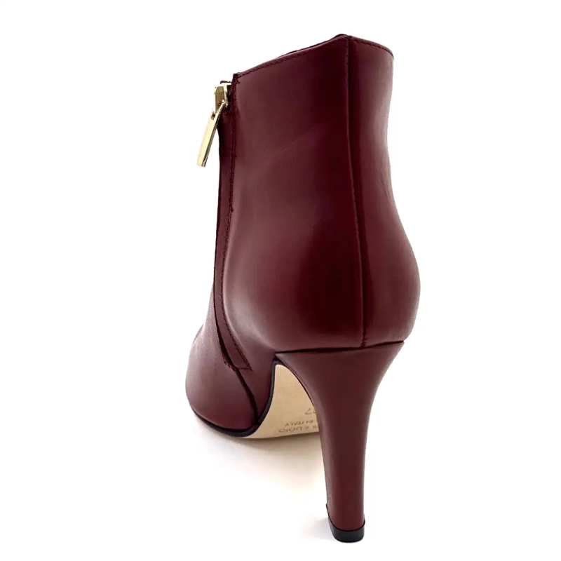 Ivoire Elise Bordeaux Leer Ivoire Chaussures