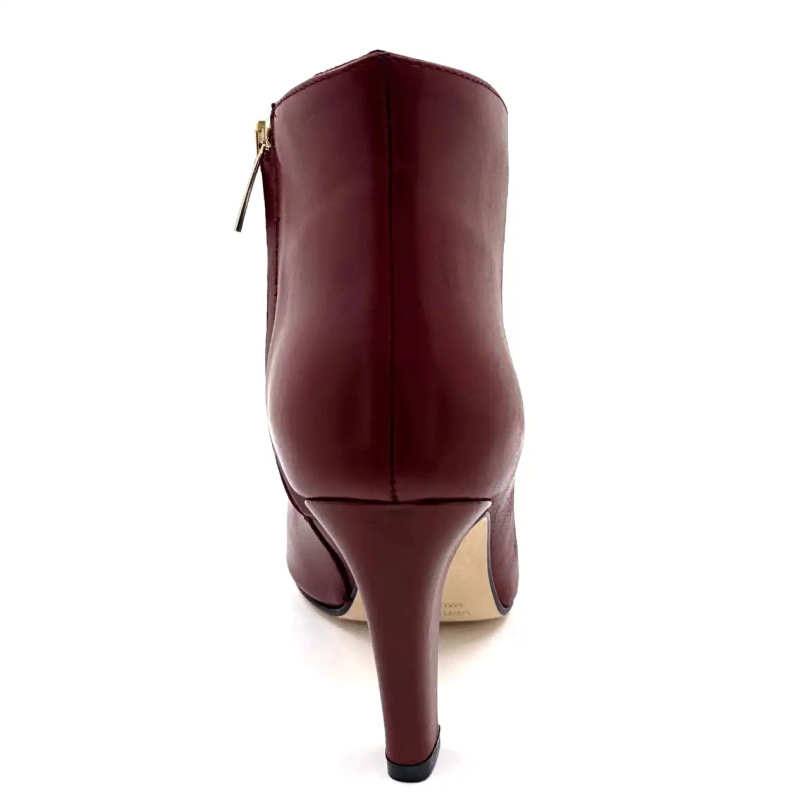 Ivoire Elise Bordeaux Leather Ivoire Chaussures
