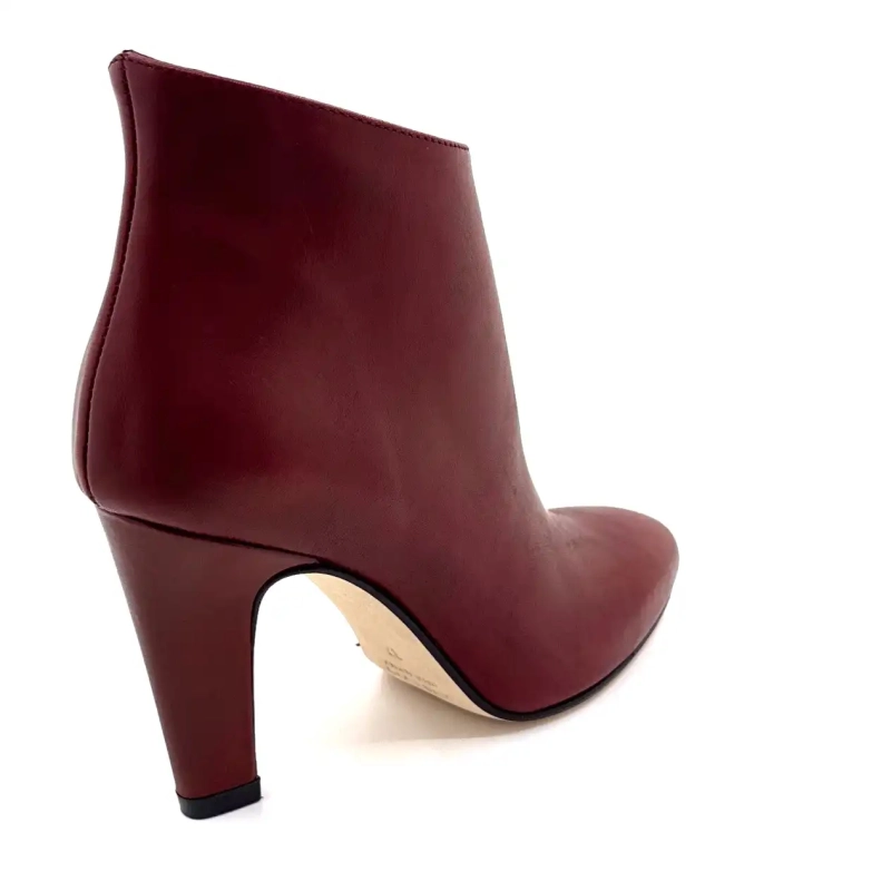 Ivoire Elise Cuir Bordeaux Ivoire Chaussures