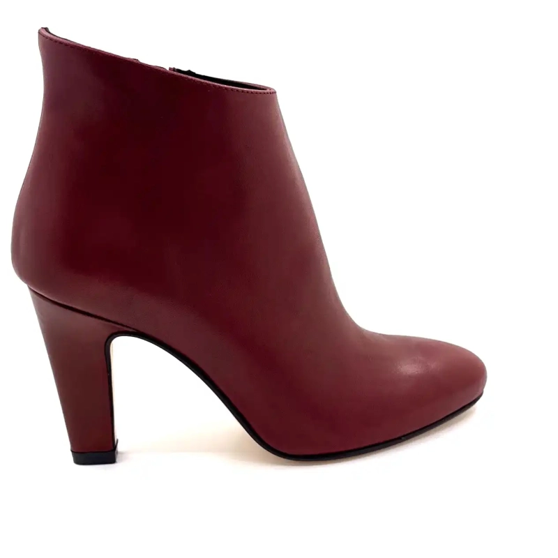 Elise Ivoire Cuero Burdeos Ivoire Chaussures