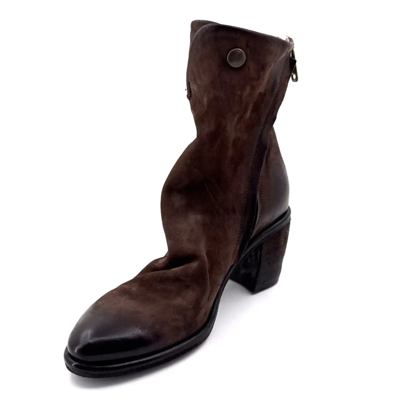 AS98 B82209 Lavado de cuero Ébano Ivoire Chaussures