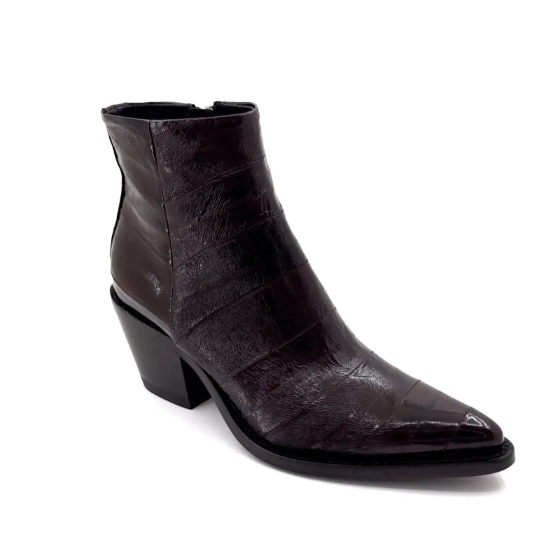 Ducanero 3885 Σκούρο Καφέ Δέρμα Χελιού Ivoire Chaussures