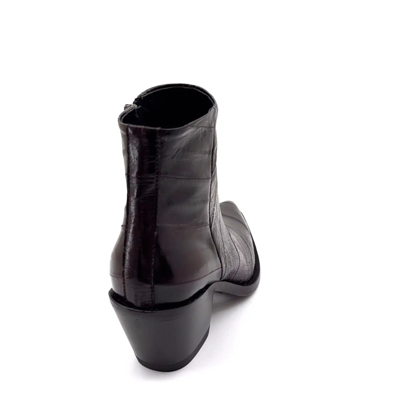 Piele de anghilă Ducanero 3885 maro închis Ivoire Chaussures