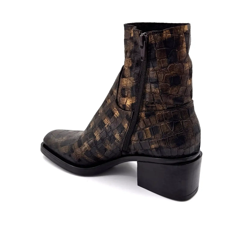 Elena iachi E4424 Aramis skinn Moro bronse Ivoire Chaussures