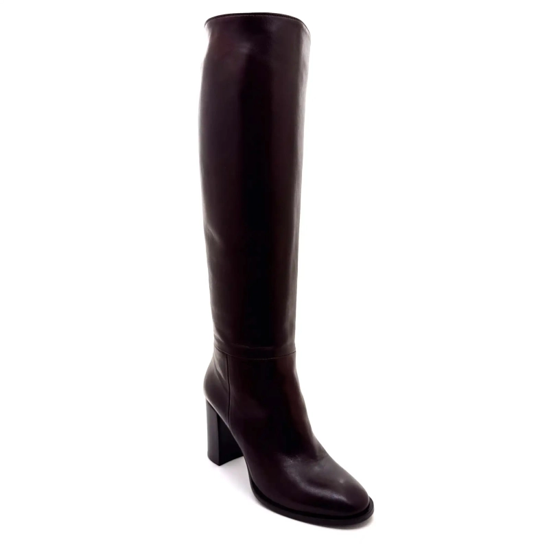 Guglielmo Rotta Mia Δερμάτινο Ebony Brown Ivoire Chaussures