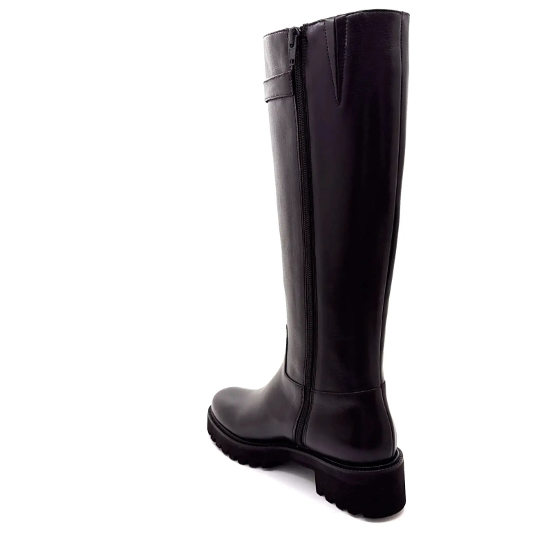 Ivoire L513b brunt skinn Ivoire Chaussures