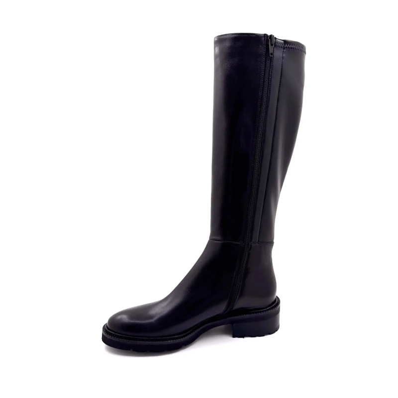 Ivoire K240t svart skinn Ivoire Chaussures