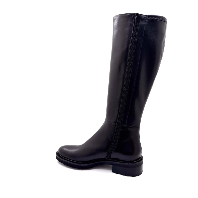 Ivoire K240t Sort Læder Ivoire Chaussures