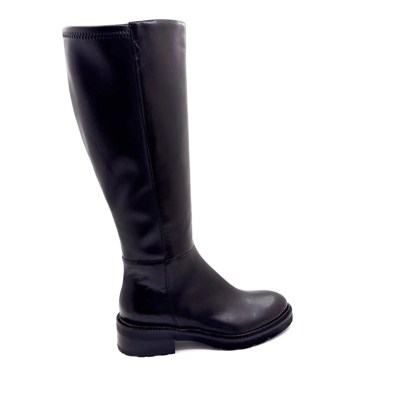 Ivoire K240t Sort Læder Ivoire Chaussures