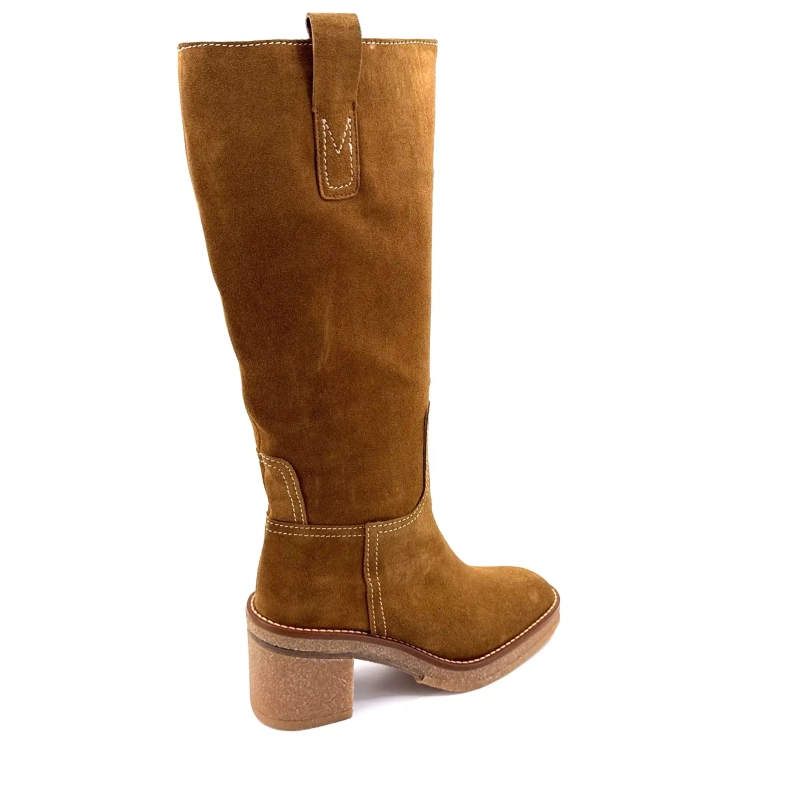 Alpe 5456-11 Suède Leer Ivoire Chaussures