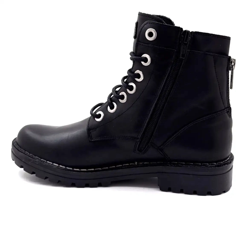 Chacal 7242 Sort Læder Ivoire Chaussures