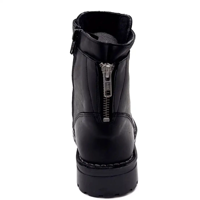 Chacal 7242 Svart Lær Ivoire Chaussures